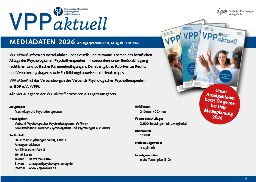 VPP aktuell Mediadaten
