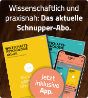 Wirtschaftspsychologie aktuell